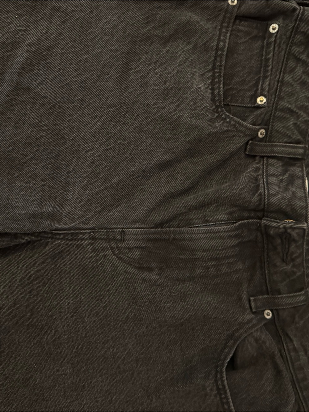 Abercrombie & Fitch High Rise Wide Leg Curve Love Jeans - Picture 3 of 4